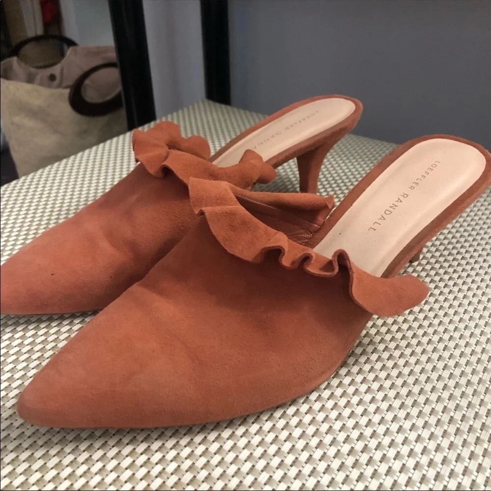 LOEFFLER RANDALL RUFFLE MULES - Picture 2 of 6